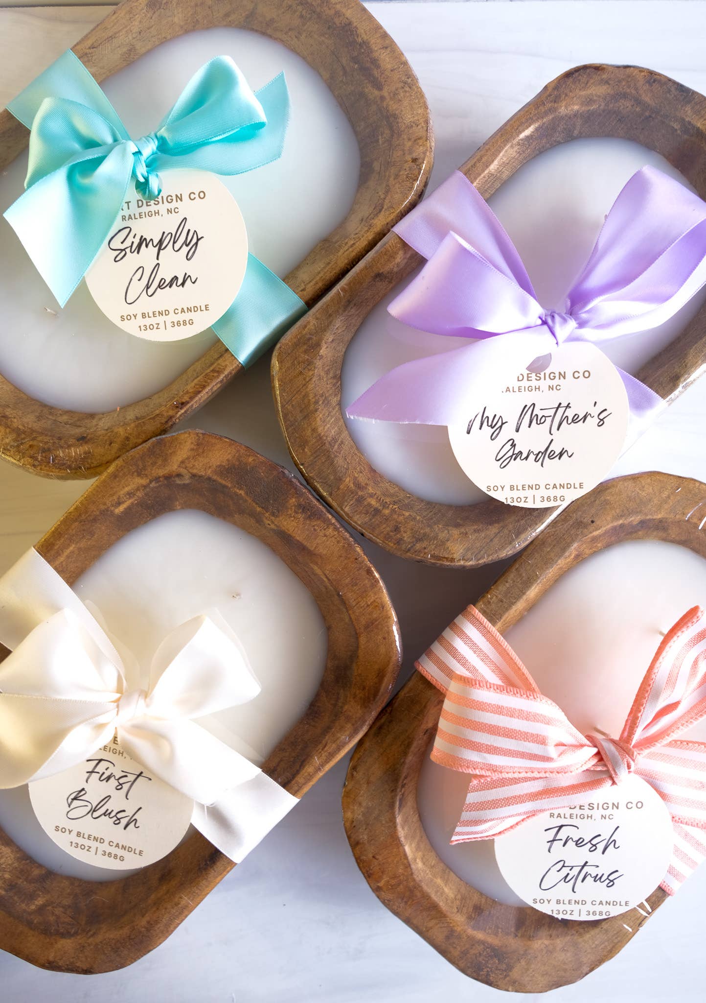 Fresh Citrus | Fresh Home Collection **BESTSELLER: 3 wick dough bowl