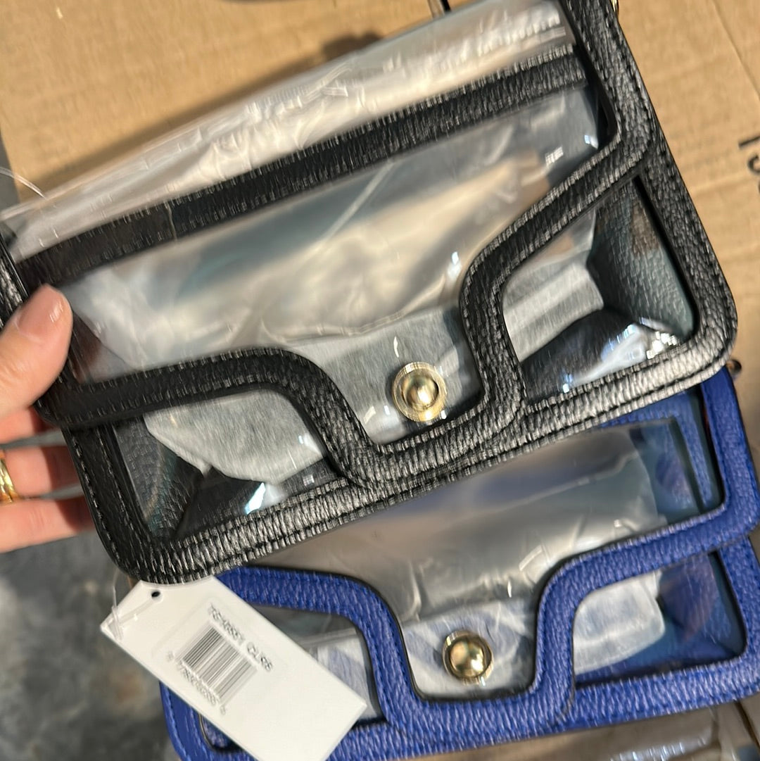 Clear clutch bag