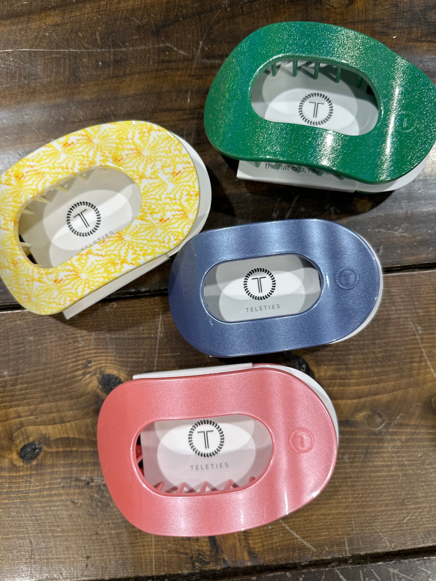 Teleties Spring Round Clips