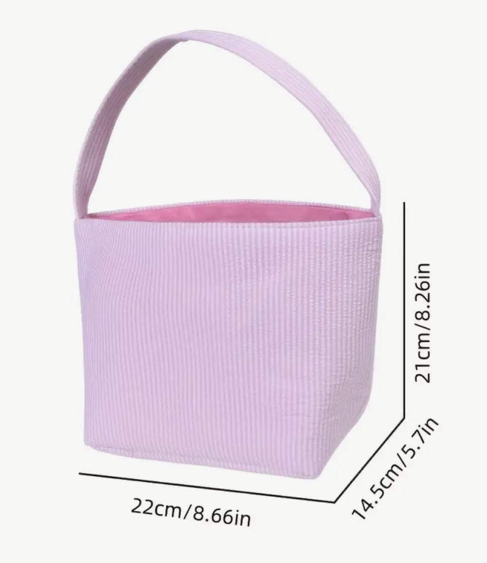 Seersucker Baskets