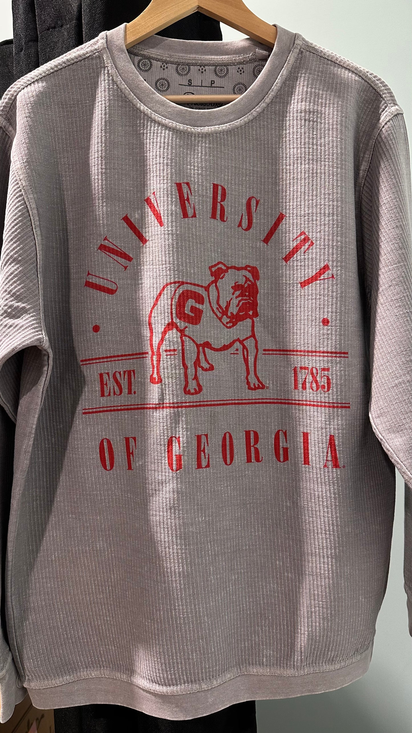 Georgia Corded Sloane sweatshirt