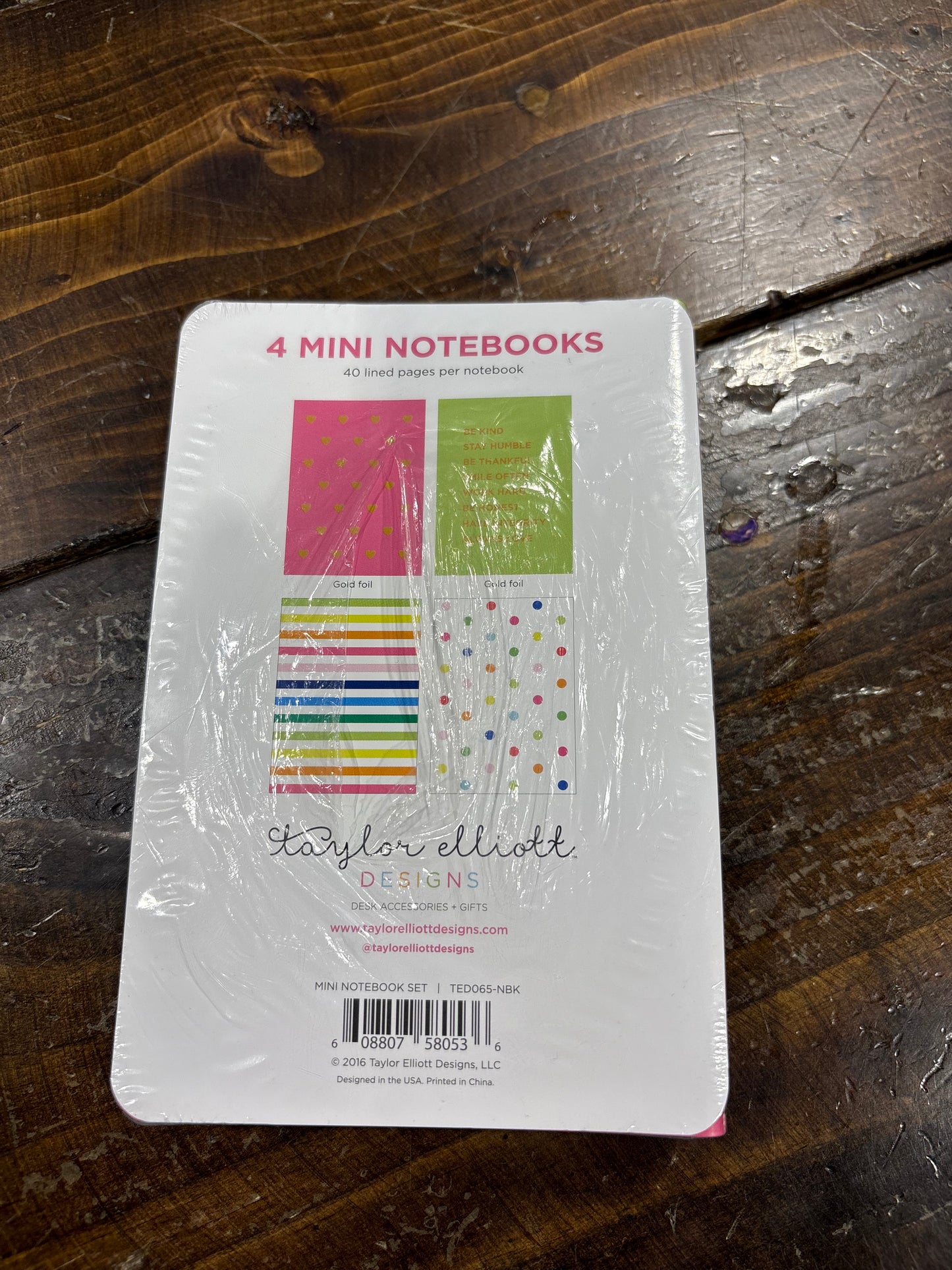 Mini notebook set