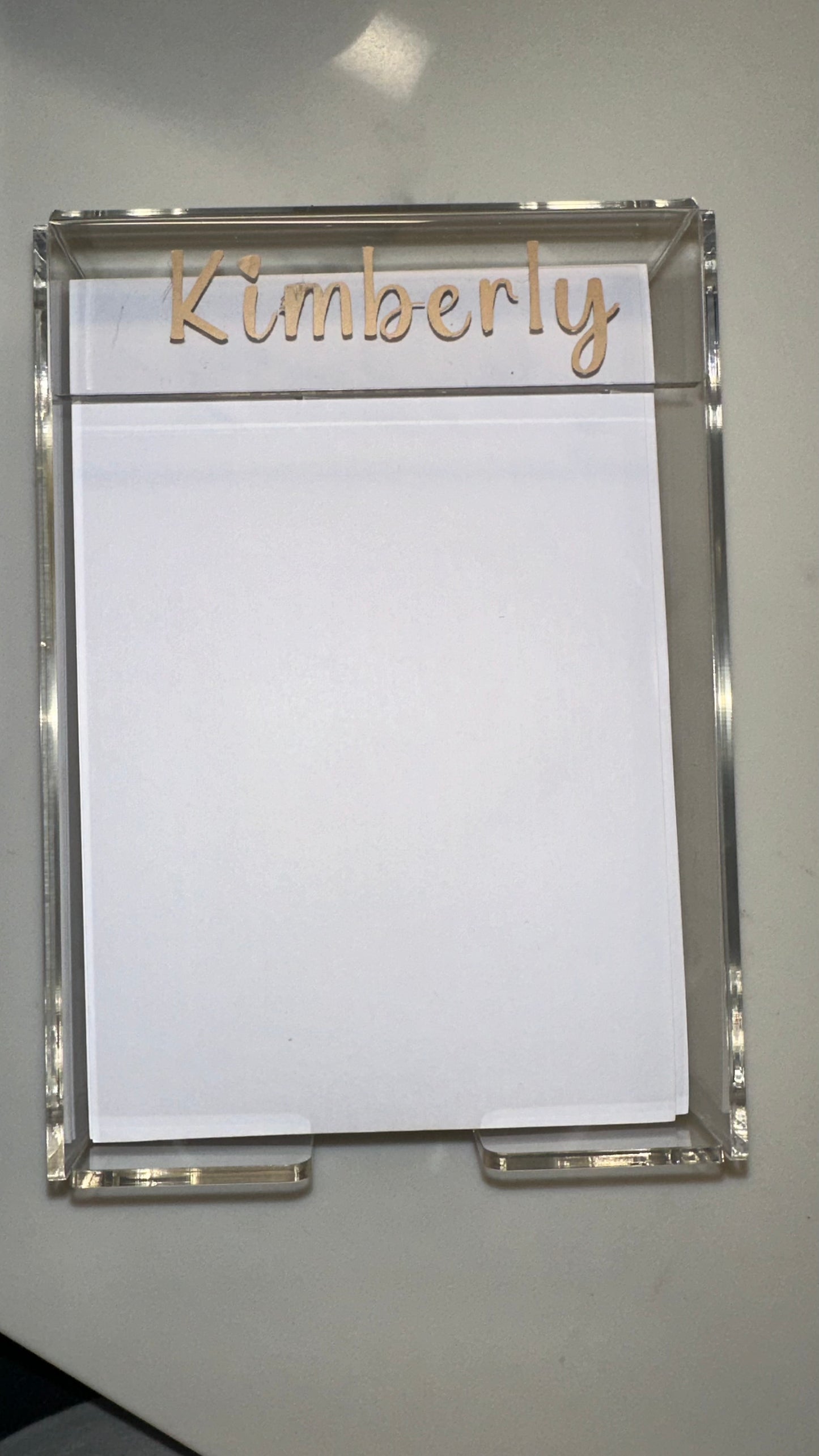 Acrylic Note holder