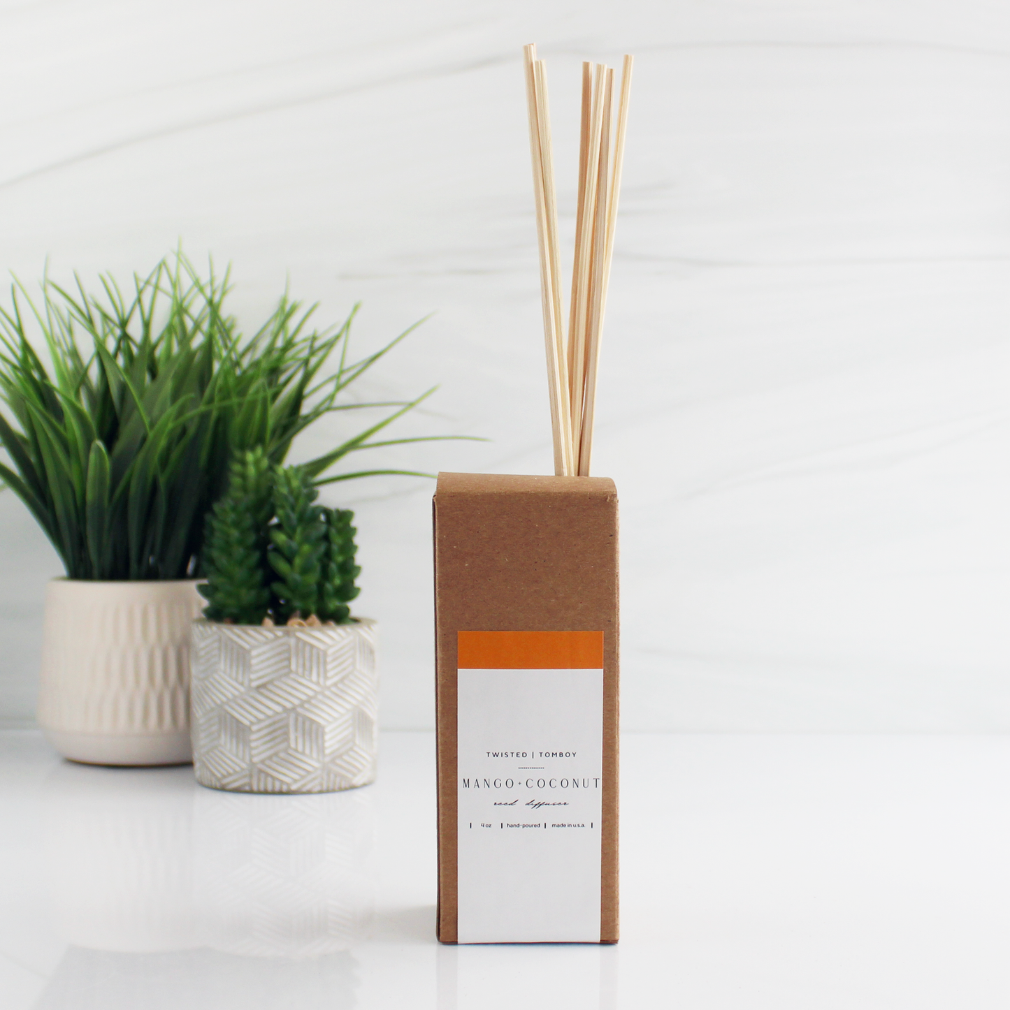 Home Collection | Reed Diffusers (4 oz.): White Oak+Vanilla