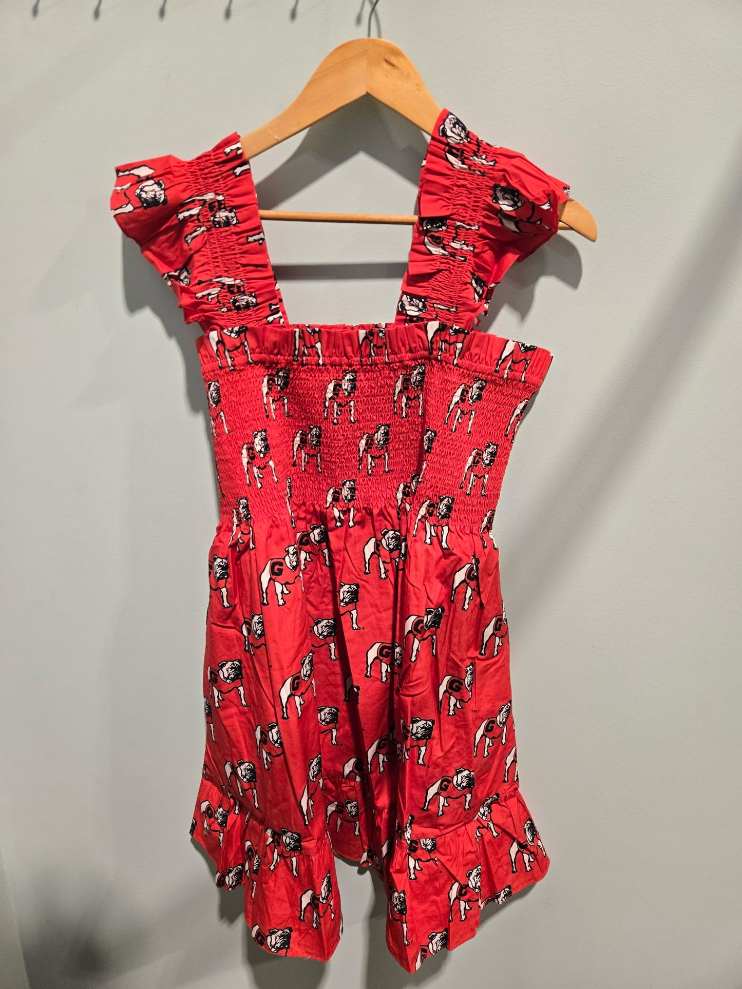The Poplin Smocked Dress