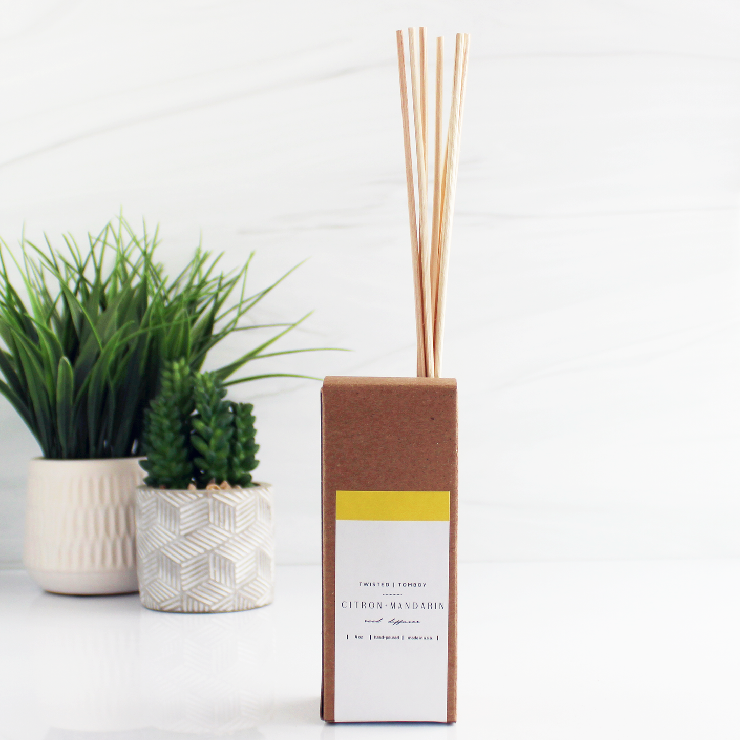 Home Collection | Reed Diffusers (4 oz.): Citron+Mandarin