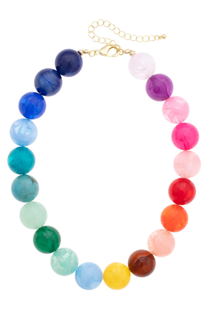 Mickey Beaded Gumball Necklace