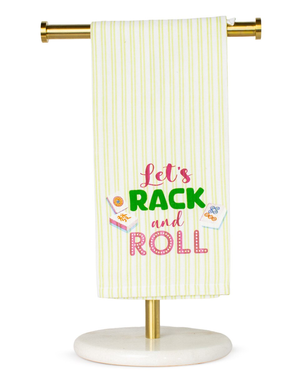 Lets Rack and Roll Hand Towel