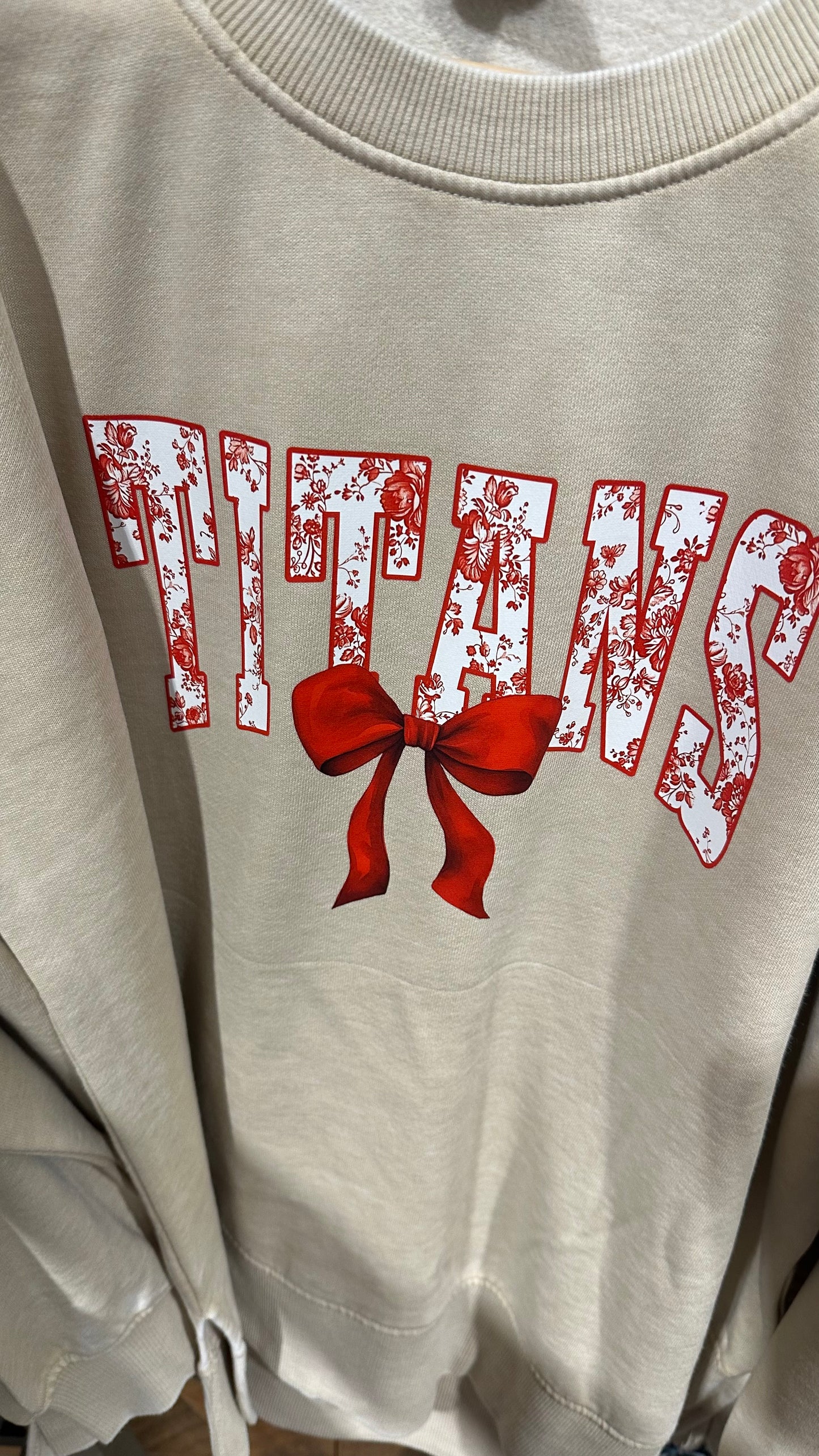 Team Floral Toile Sweatshirt
