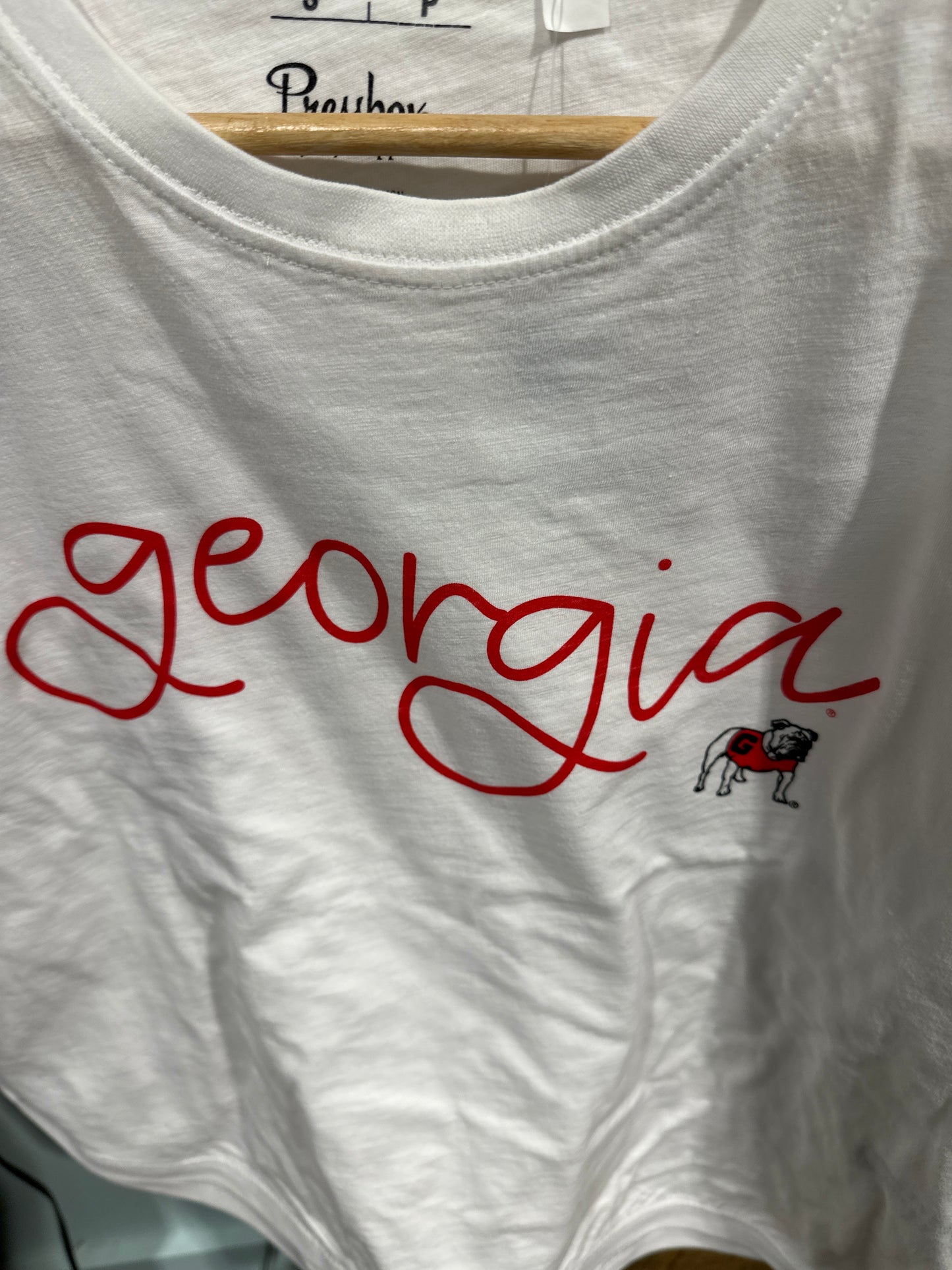 Georgia Alexadra Cap Sleeve Oversized slub Top