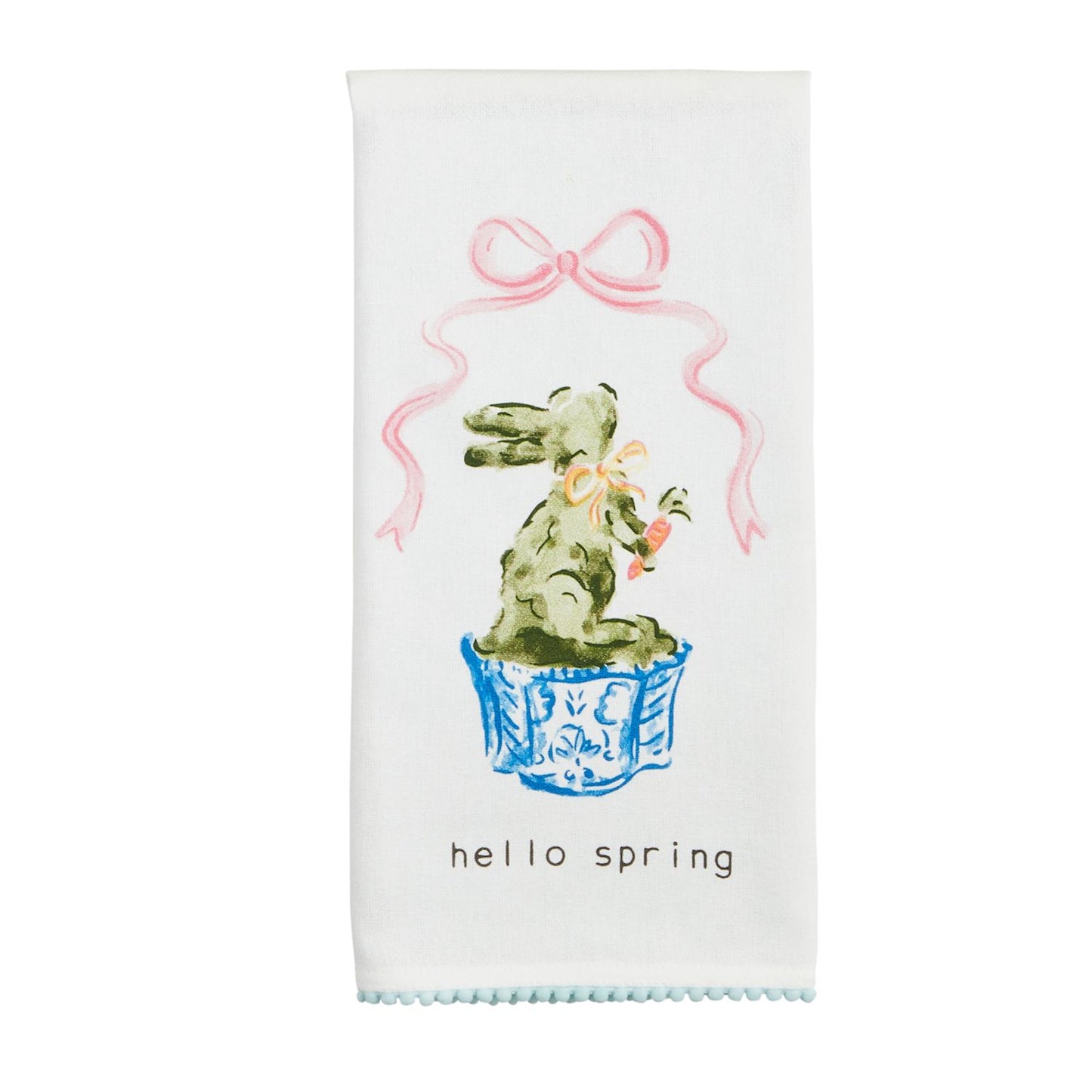 Hellow Spring Tea Towel
