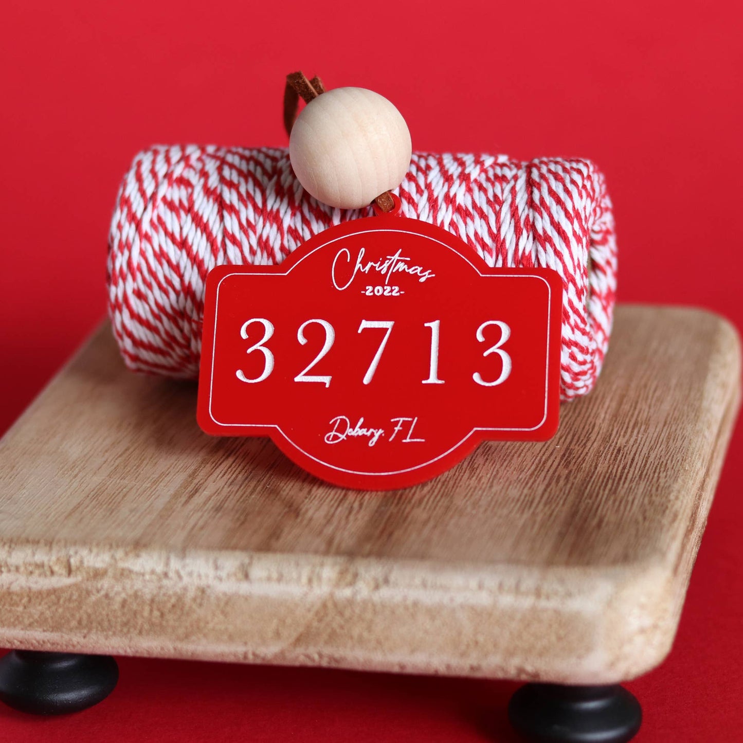 Zip Code Ornament