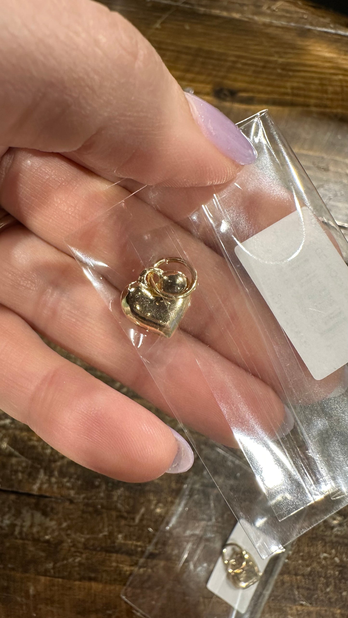 Shiny Gold Charms