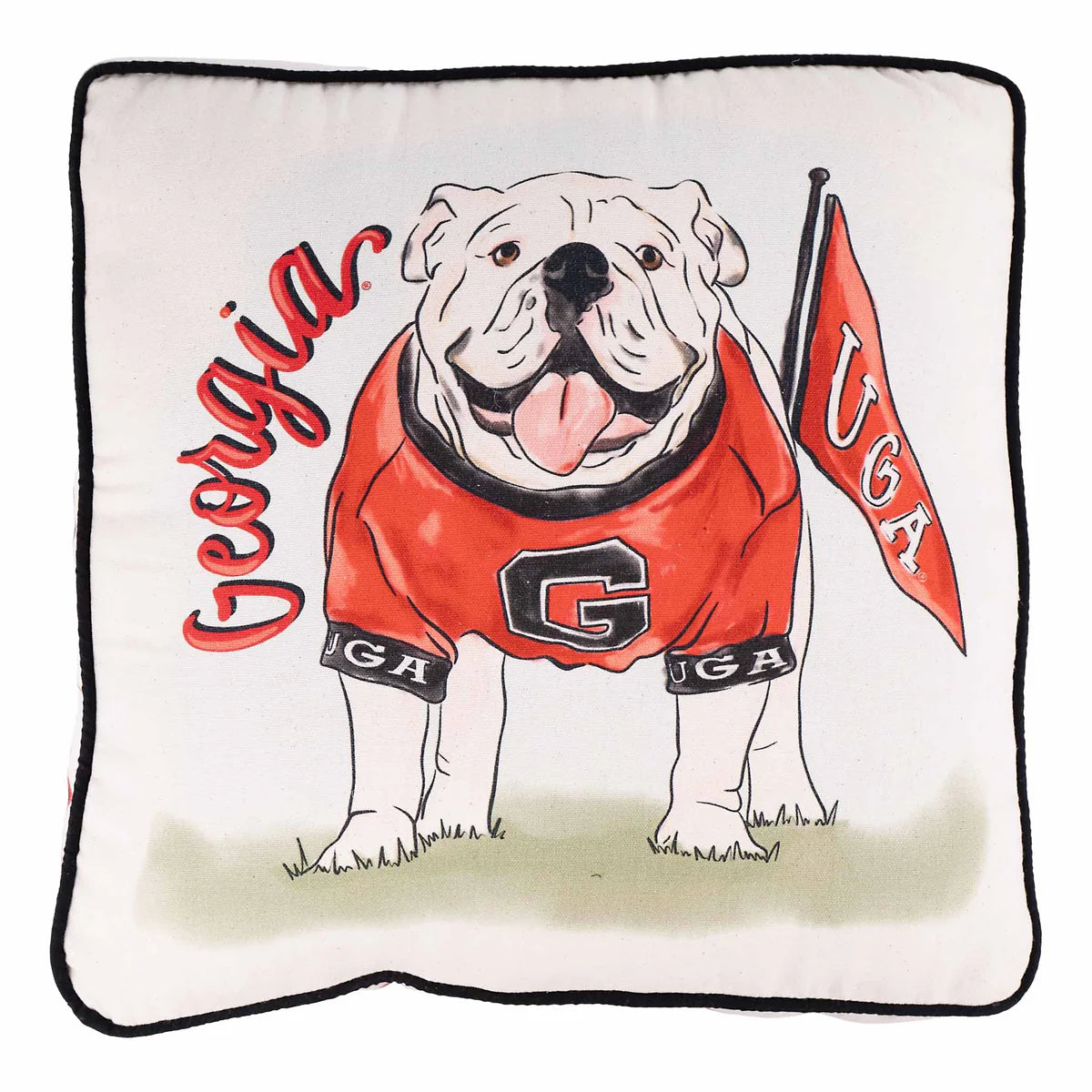 Georgia Mascot Pillow