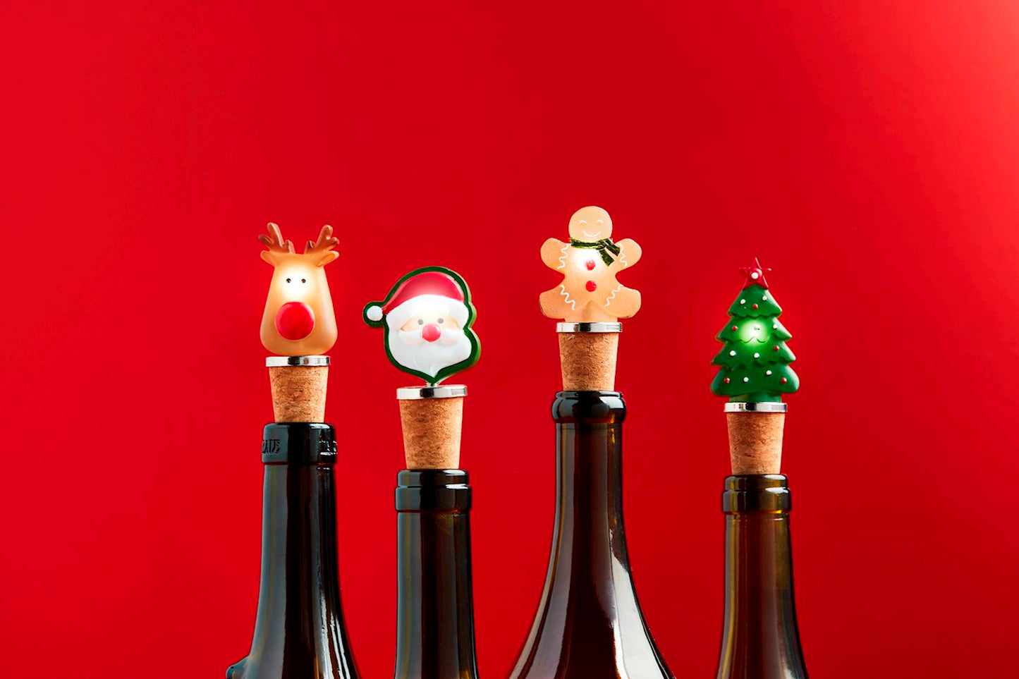 Light up bottle stopper