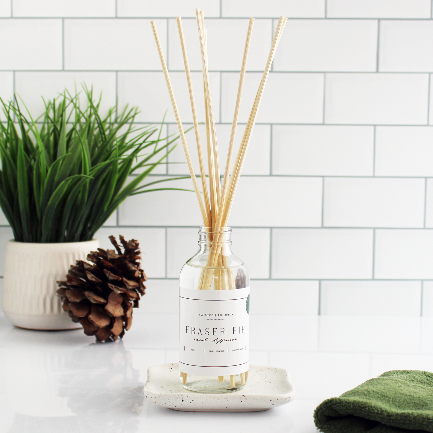 Home Collection | Reed Diffusers (4 oz.): White Oak+Vanilla