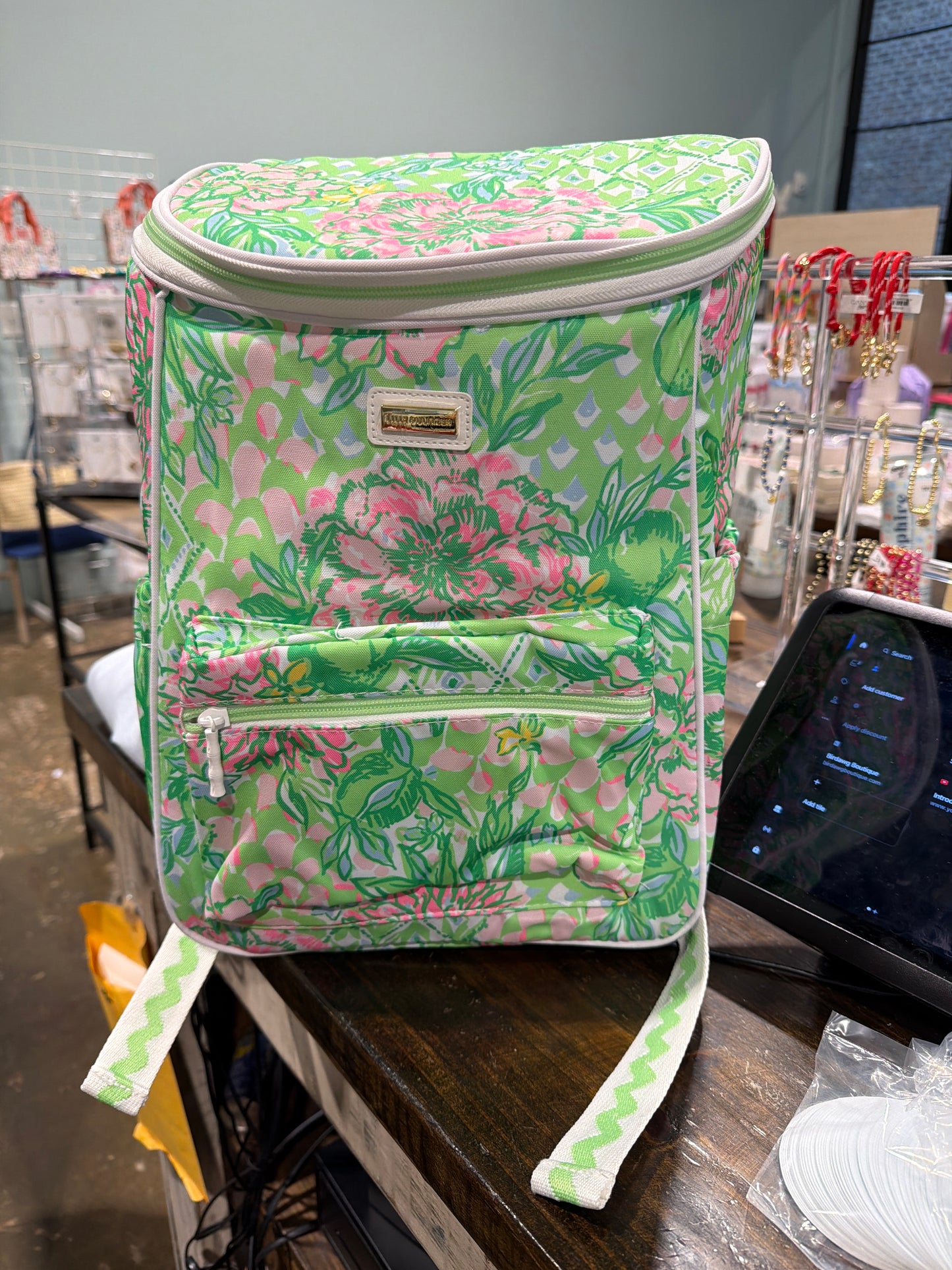 Lilly Pultzer Backpack Cooler