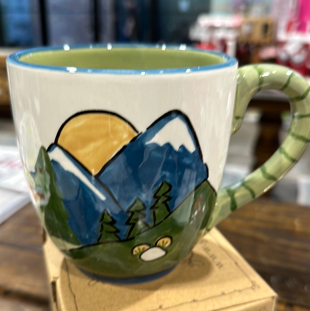 Mountains are calling mug