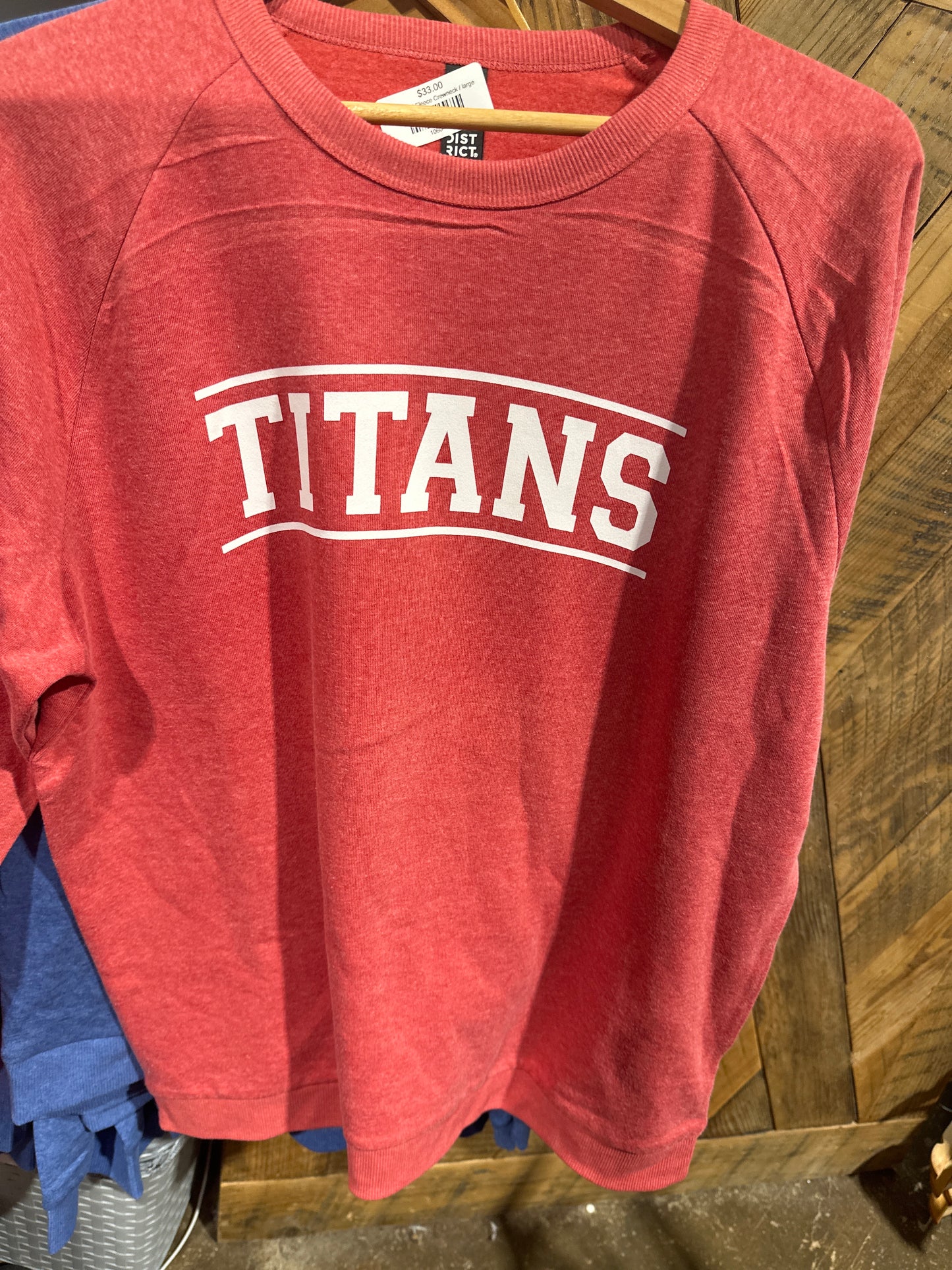 Titans Tri Fleece Crewneck