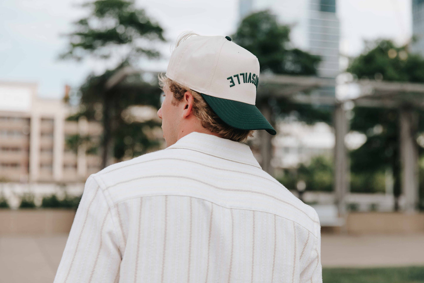 The Upside Down Two-Tone Hat - OCONEE