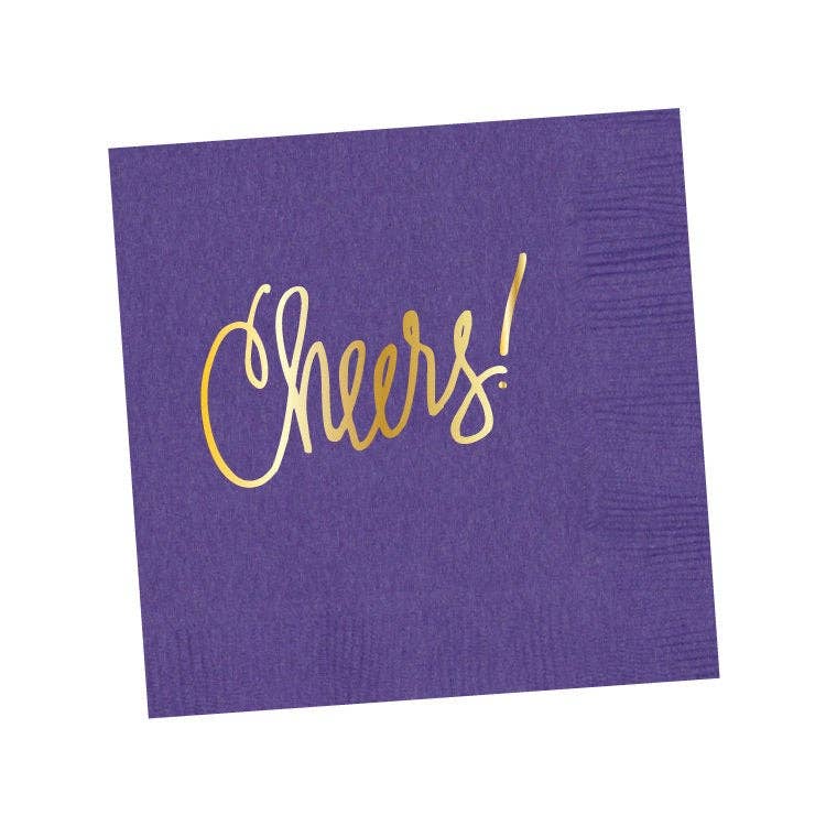 Cheers! | Napkins (18 colors): Navy Blue