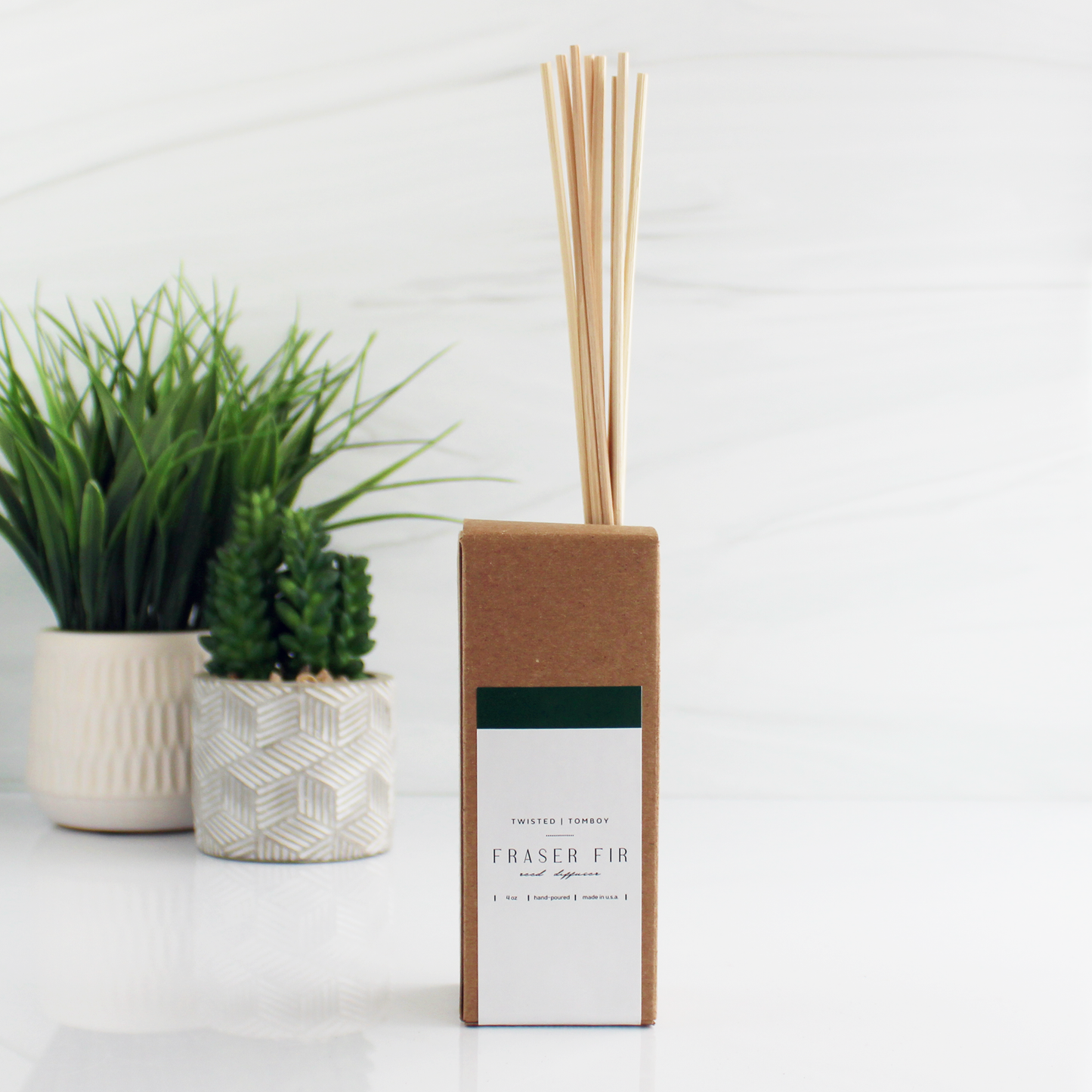 Home Collection | Reed Diffusers (4 oz.): White Oak+Vanilla