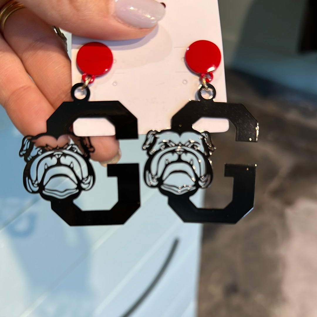 Georgia metal earrings