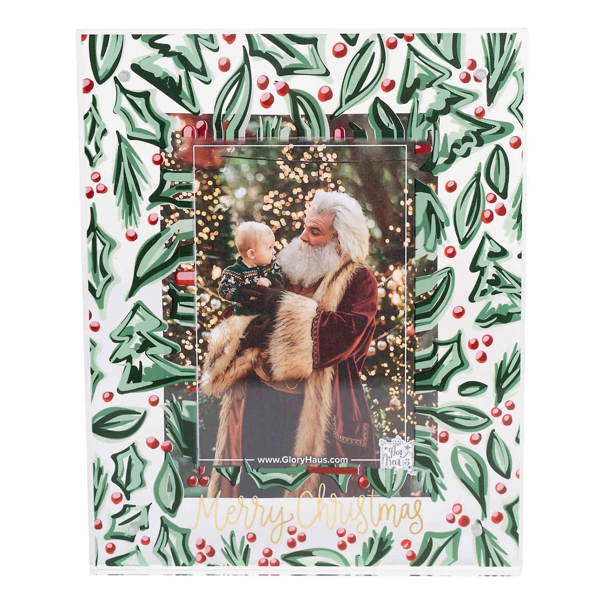 Merry Christmas Acrylic Frame