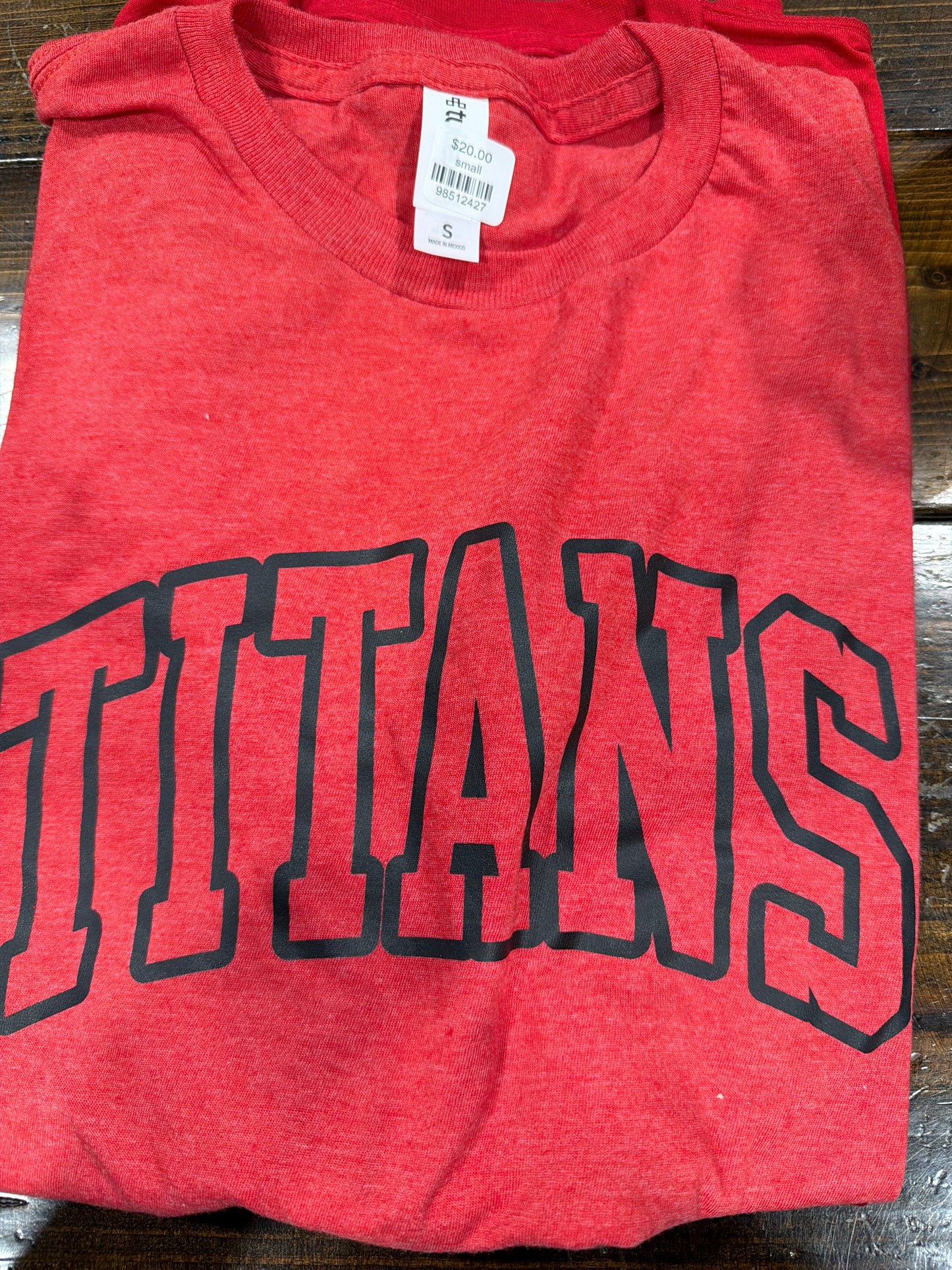 Titans outline Tshirt