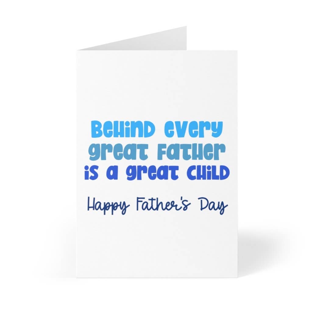 Funny Fathers Day Card from Child Dad Gifts Greeting Cards