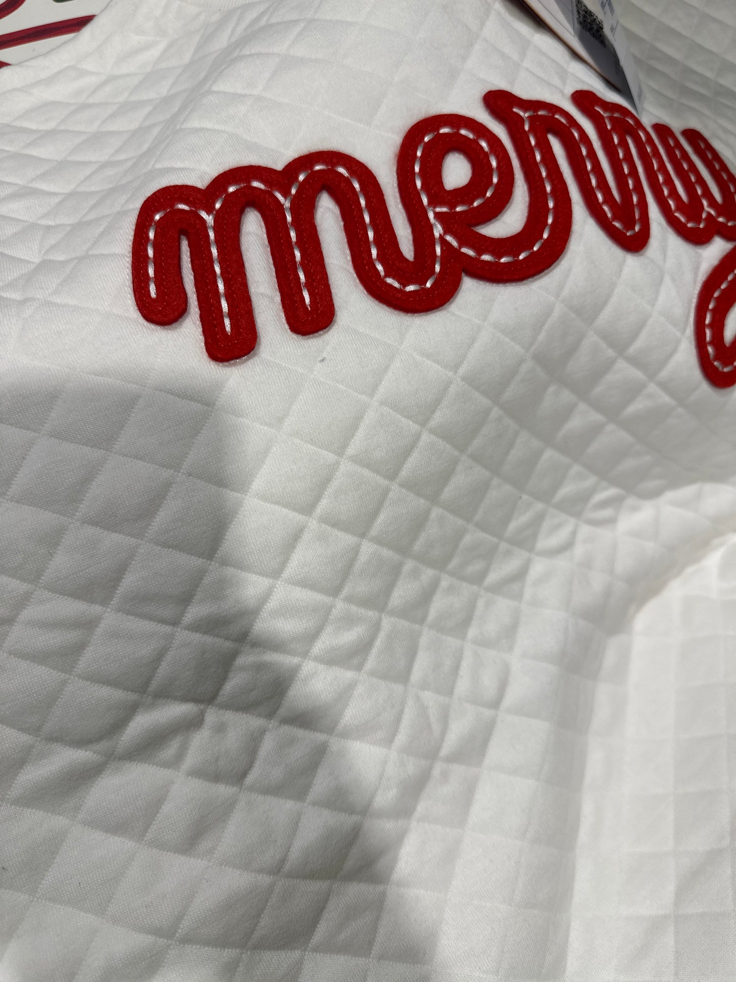 Christmas Candy Cane Stich Sweatshirt