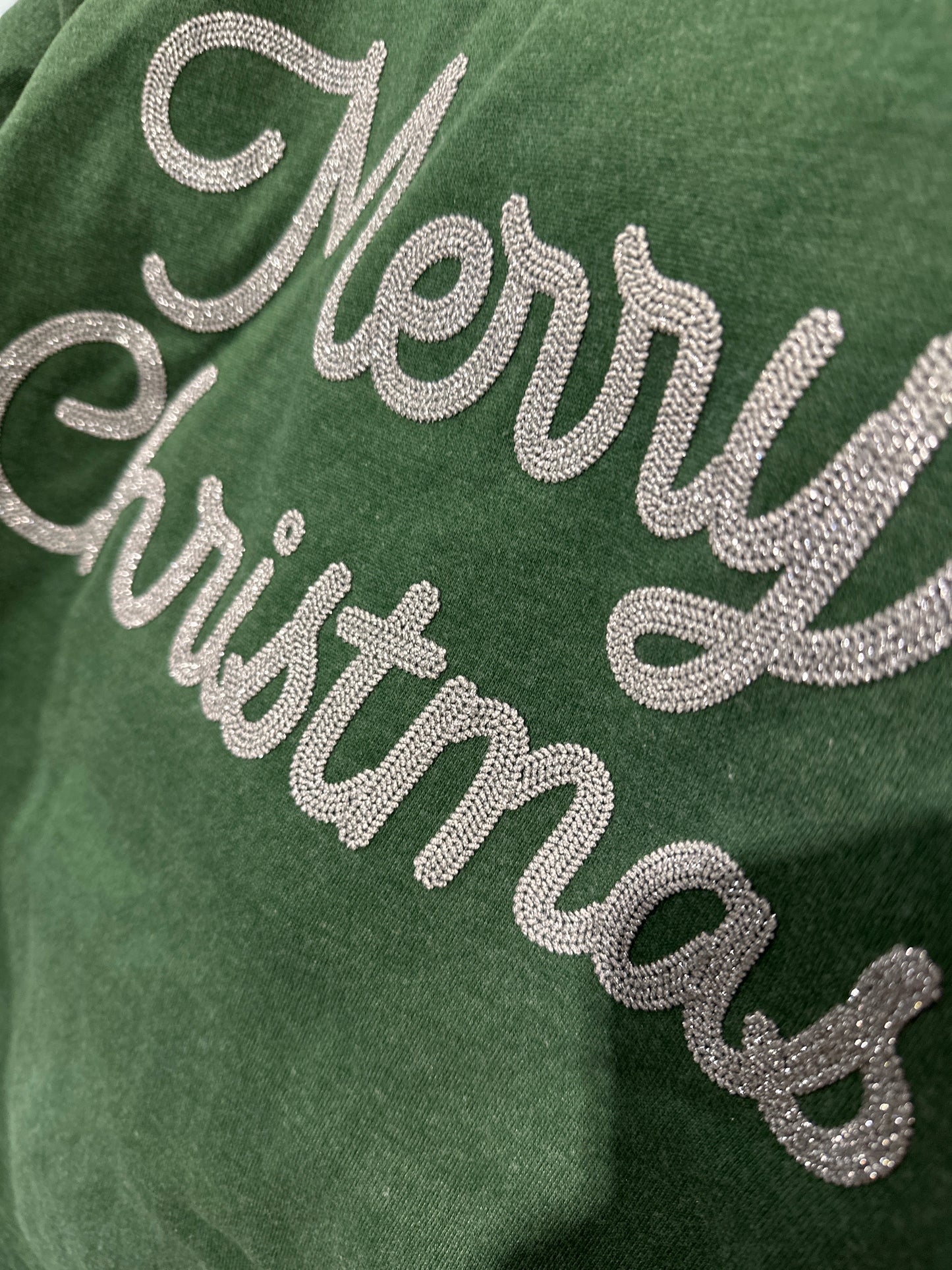 Glimmer Merry Christmas Fleece Sweatshirt