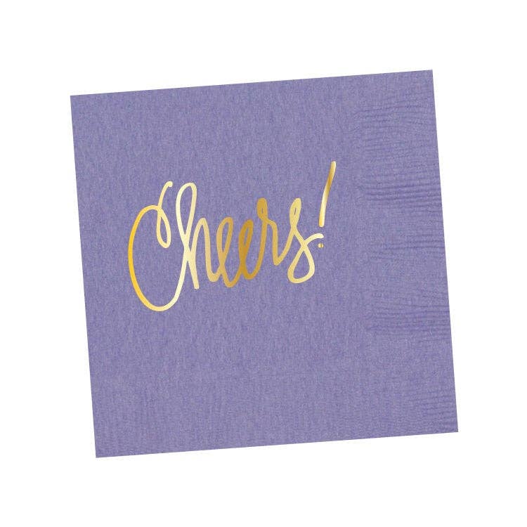 Cheers! | Napkins (18 colors): Navy Blue