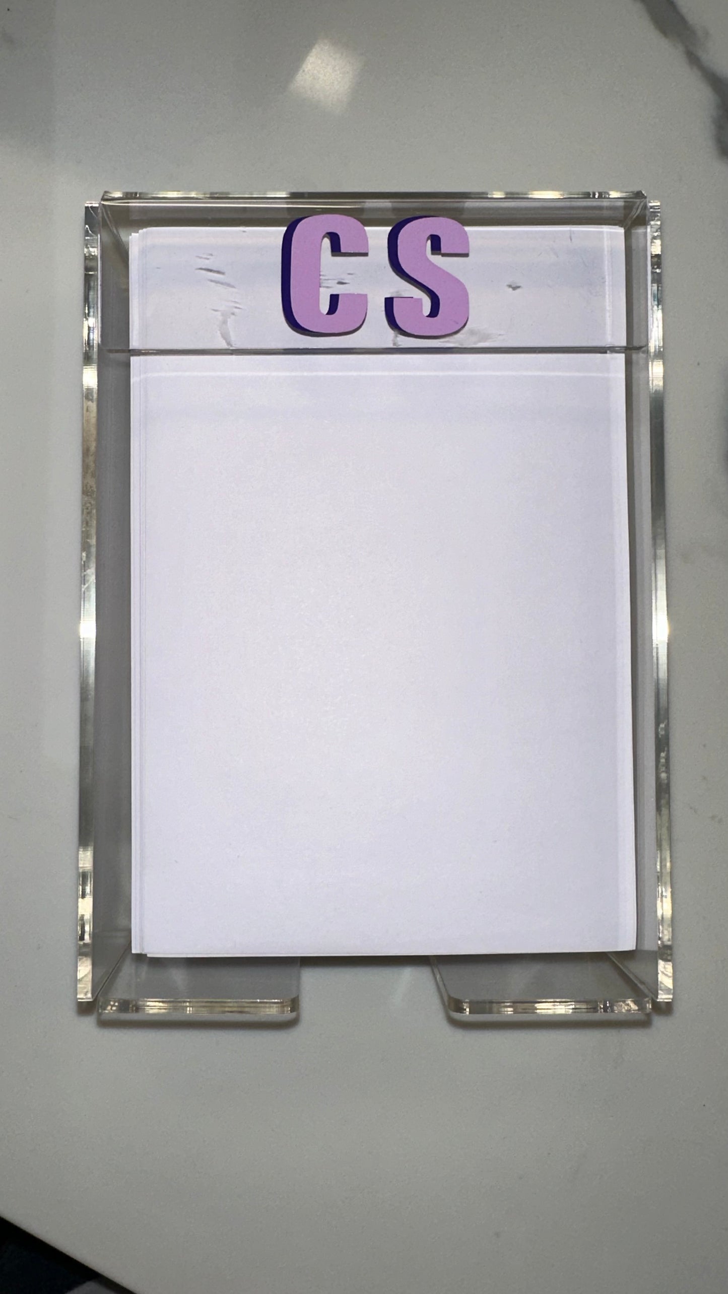 Acrylic Note holder