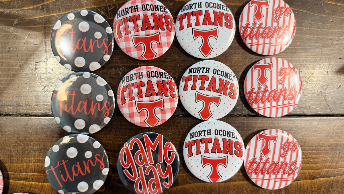 North Oconee Buttons