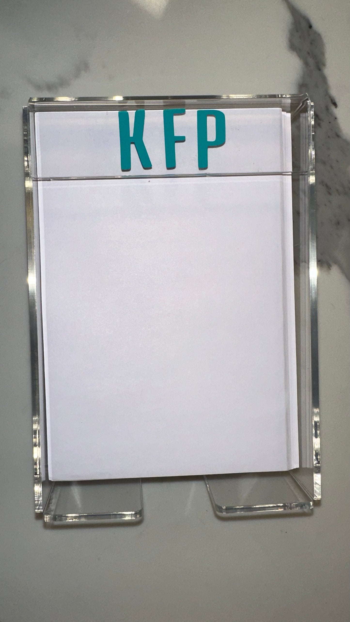 Acrylic Note holder