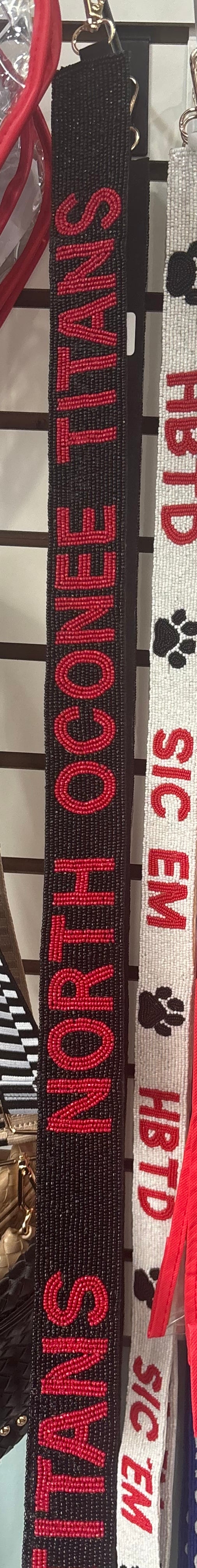 Beaded purse straps