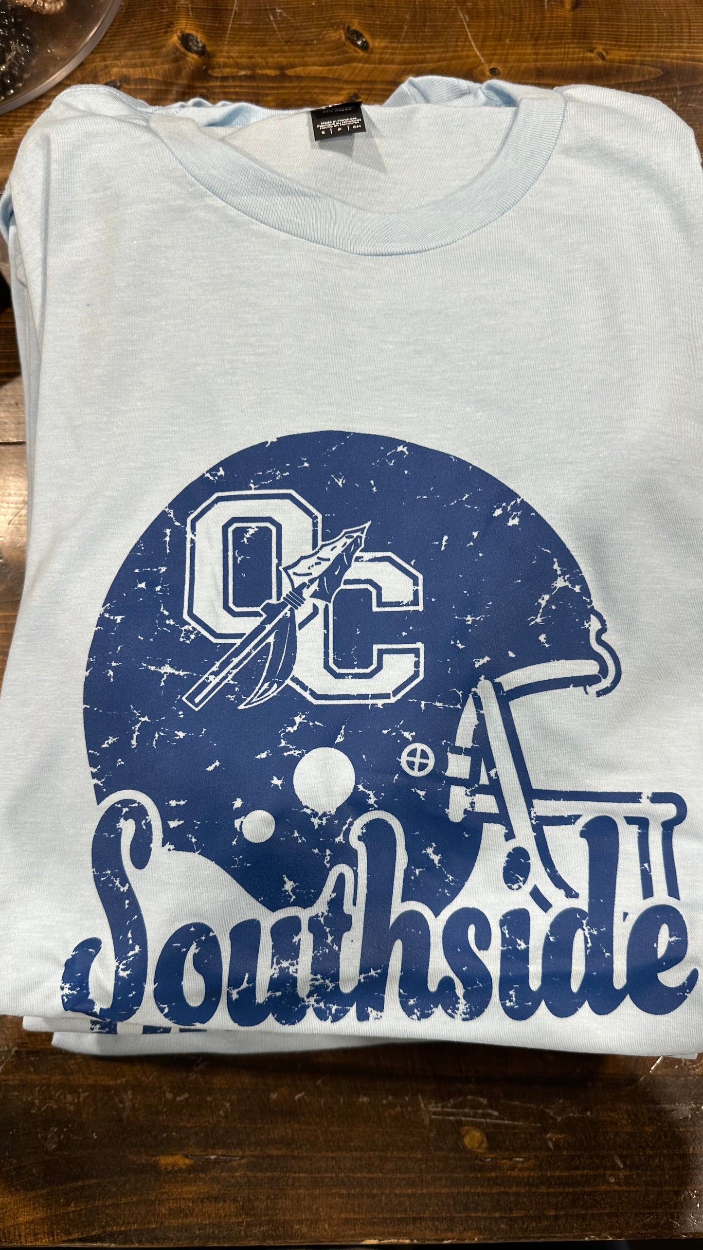 Oconee Southside with helmet Tshirt