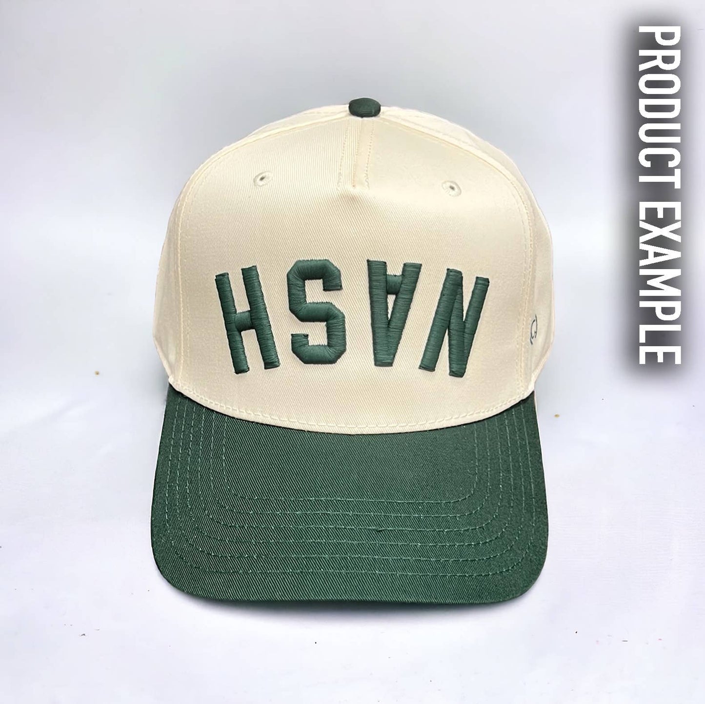 The Upside Down Two-Tone Hat - OCONEE