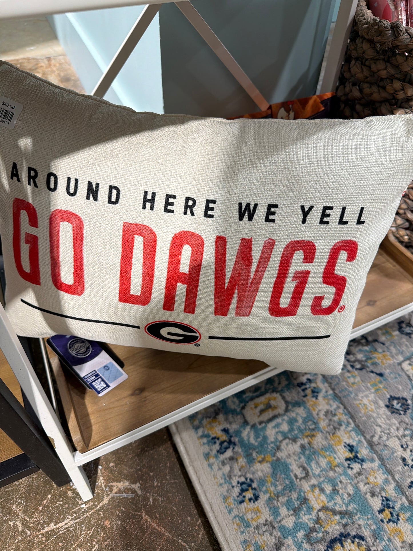 Georgia around here Pillow