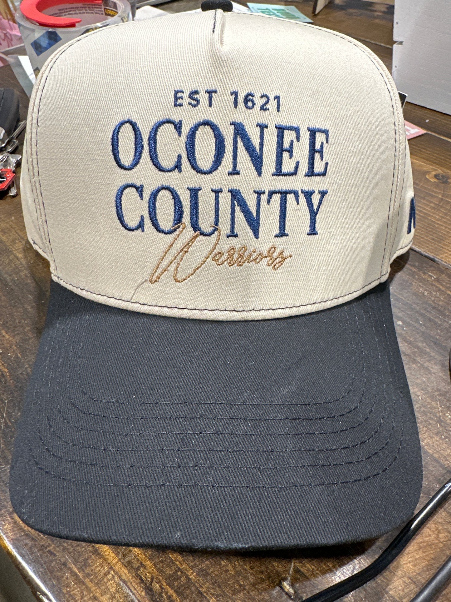 Oconee Warriors 2 tone hat