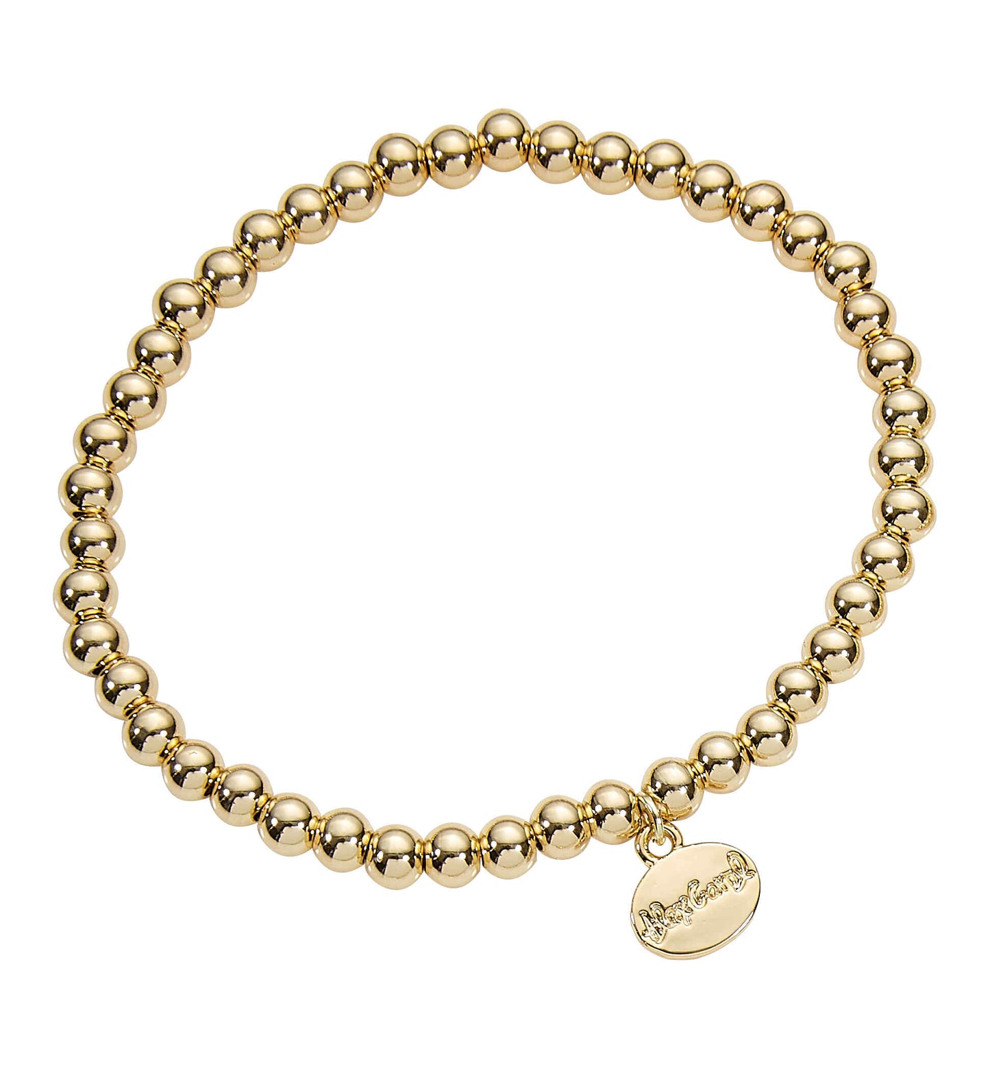Gold Ball Bead Bracelet stacker