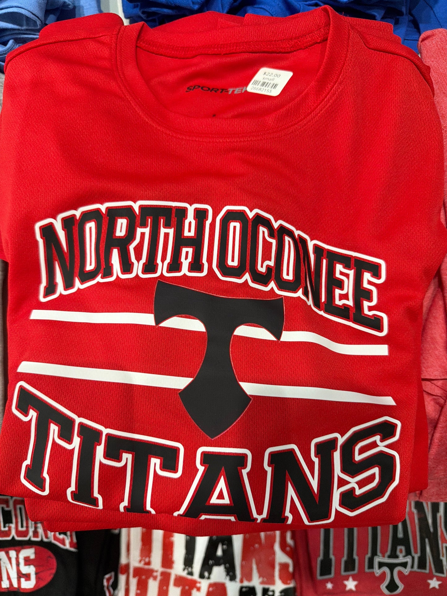 North Oconee dri fit tshirt