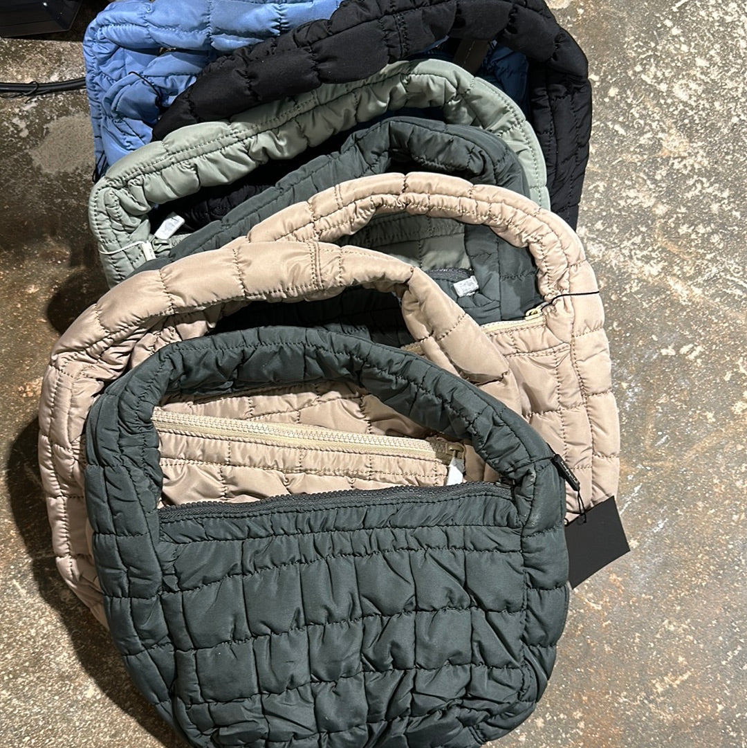 Quilted Puffer Tote