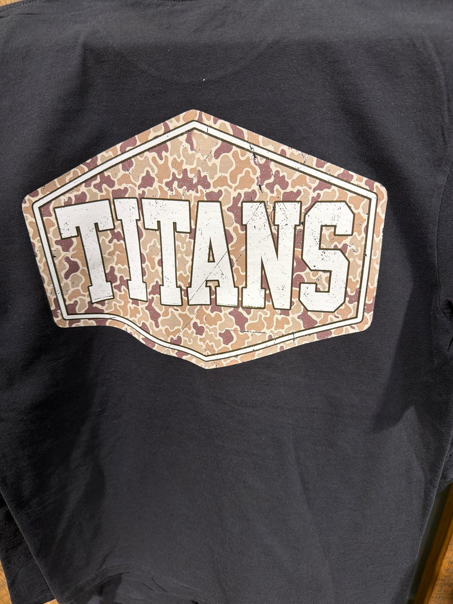 Titans Camo Tshirt
