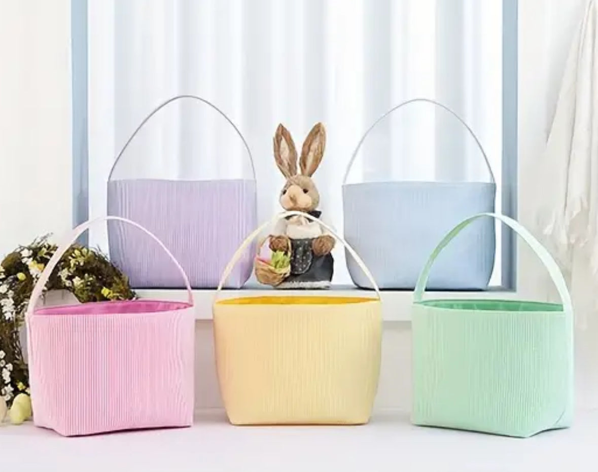 Seersucker Baskets