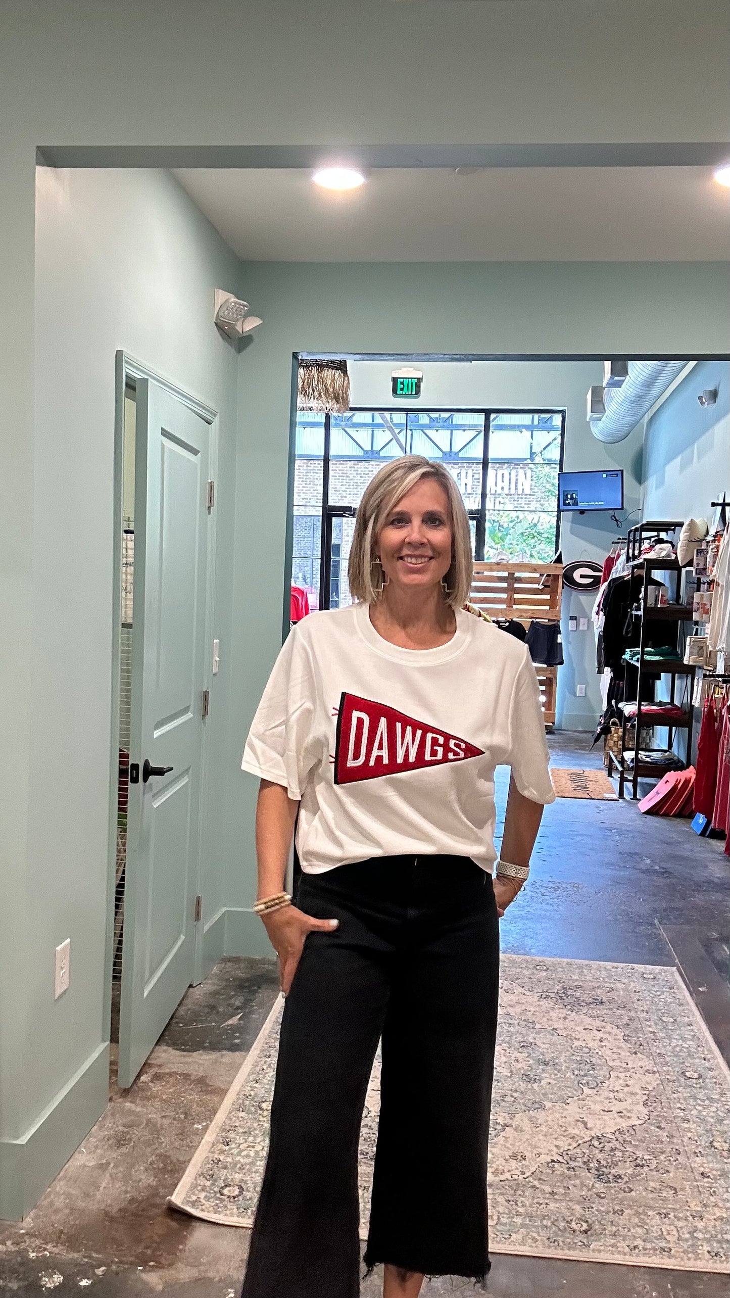 Pennant Chenille Tee
