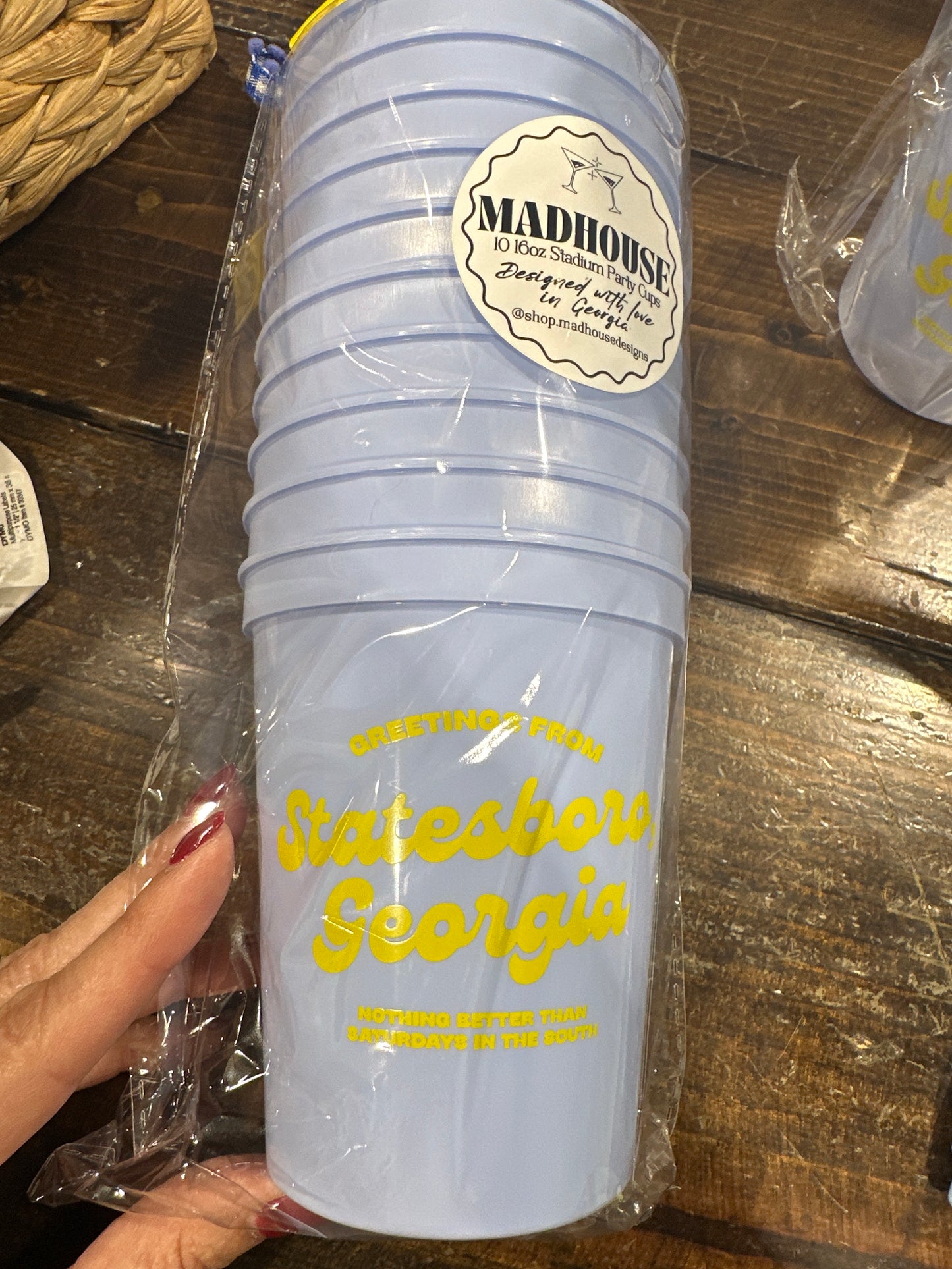 Georgia Southern Stadium Cups