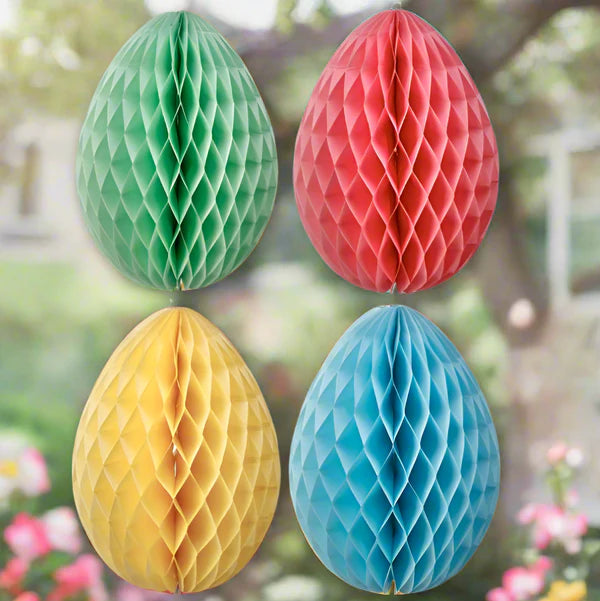 Hanging Paper Easter Egg
