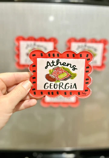 Athens scallop magnet